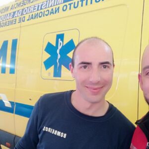 Filipe Santos e Manuel Duarte ajudaram a pequena Beatriz a nascer 1