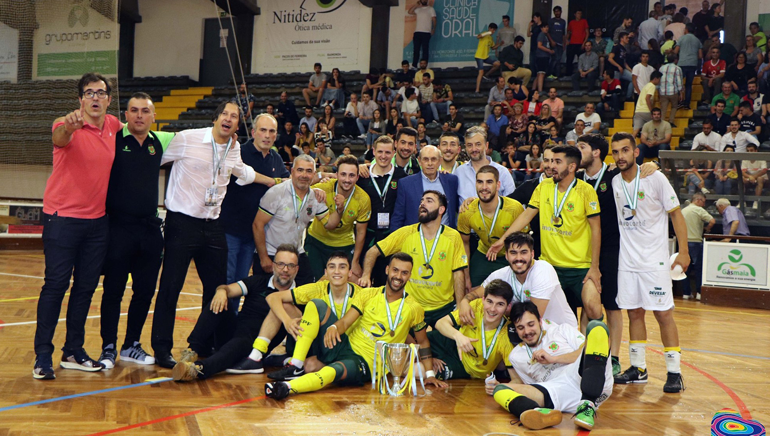 Futsal pacense venceu a Taça da AF Porto em 2019