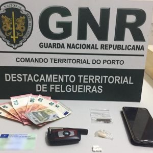 Homem de 29 anos detido por tráfico de droga