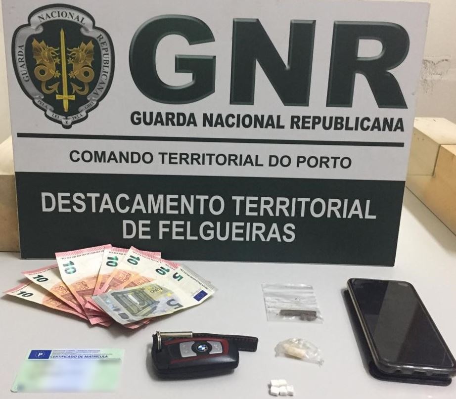 Homem de 29 anos detido por tráfico de droga