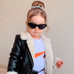 Mini influenciadora reúne mais de 20 mil seguidores no Instagram
