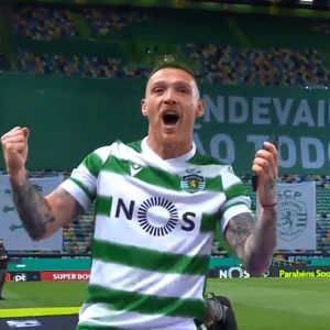 Antunes campeão nacional pelo Sporting CP