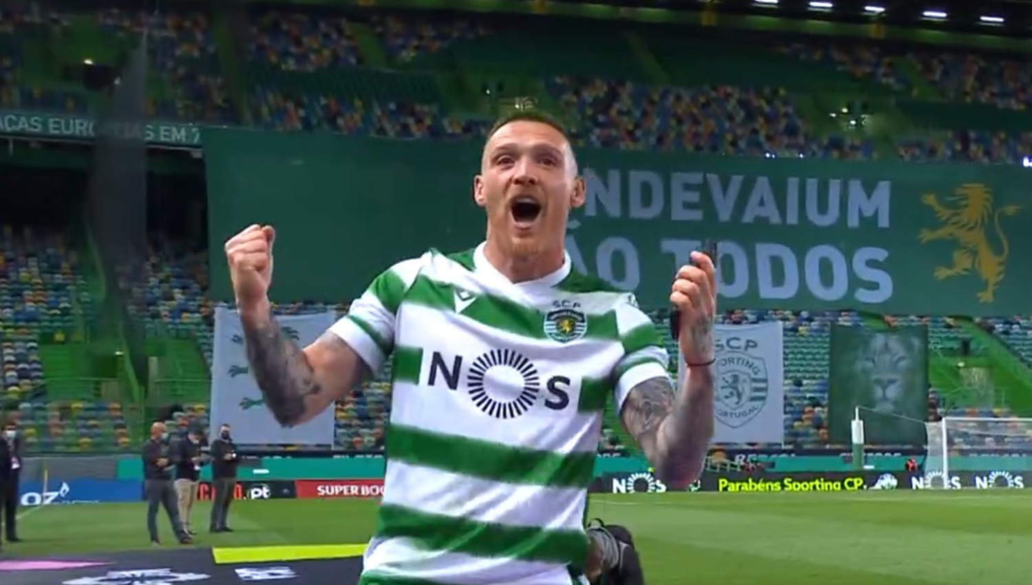 Antunes campeão nacional pelo Sporting CP