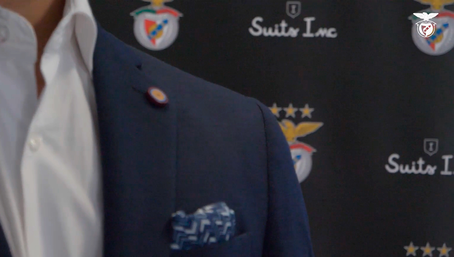 Suits Inc é o novo parceiro de indumentária do Sport Lisboa e Benfica