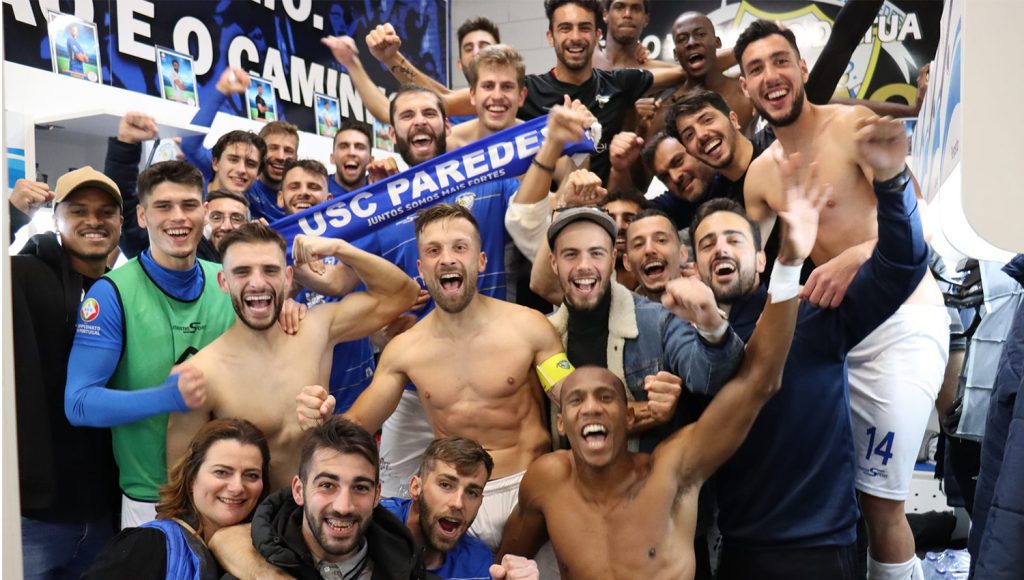 União de Paredes nos oitavos de final da Taça de Portugal 1 Paredes