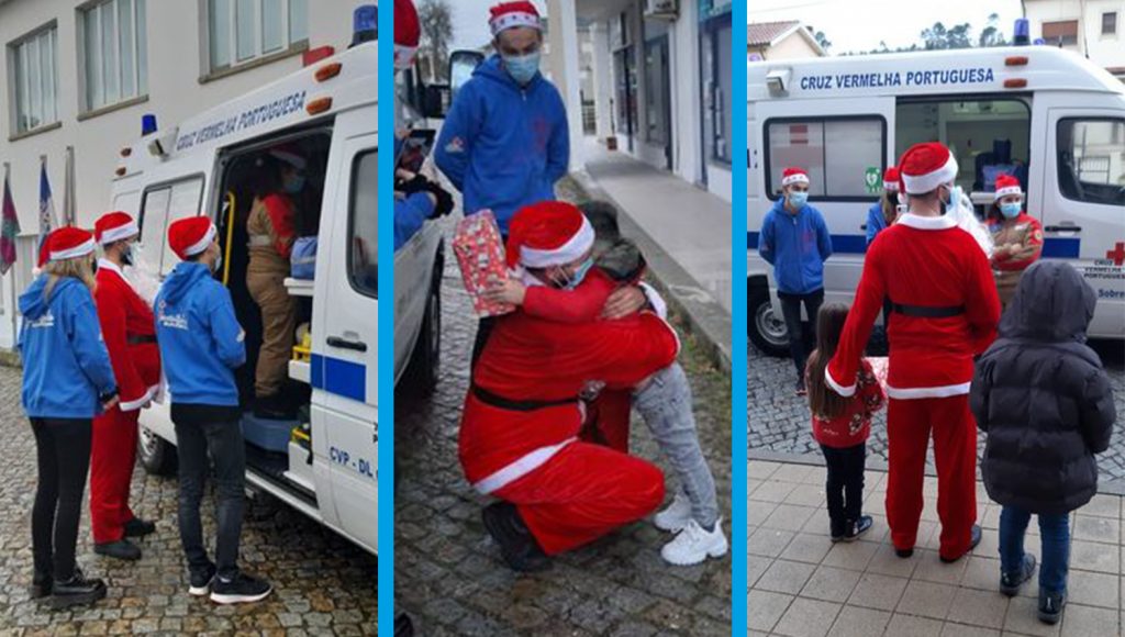 Cruz Vermelha de Sobreira levou Pai Natal às Crianças 1 CV Sobreira