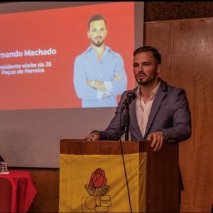 Fernando Machado toma posse como presidente da Juventude Socialista de Paços de Ferreira