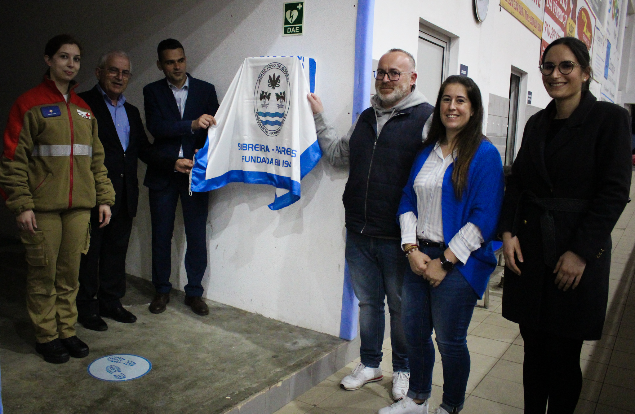 Casa do Povo de Sobreira instala desfibrilhador no Pavilhão Ernesto Silva