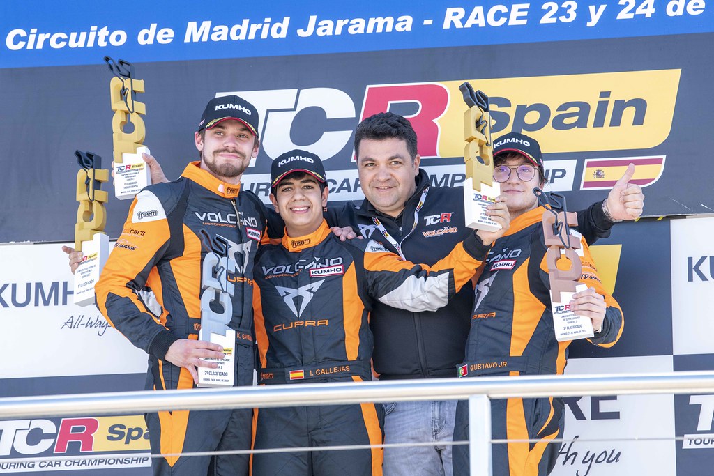 Gustavo Junior Podio Jarama TCR Espanha