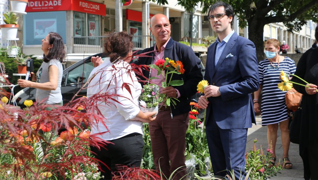 Cidade de Penafiel coloriu-se para receber o Flores & Sabores 1 flores