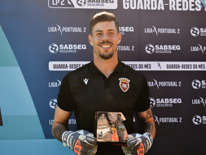 Caio Secco / Guardião do FC Penafiel eleito melhor guarda-redes da Liga SABREG do mês de abril