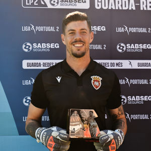 Caio Secco / Guardião do FC Penafiel eleito melhor guarda-redes da Liga SABREG do mês de abril
