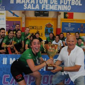 Águias de Santa Marta vitoriosas em torneio ibérico de futsal feminino
