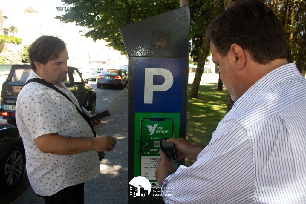 Já é possível pagar estacionamento em Paços de Ferreira com o telemóvel