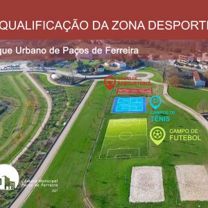 Secretário de Estado da Juventude e Desporto vai inaugurar zona desportiva do Parque Urbano de Paços de Ferreira