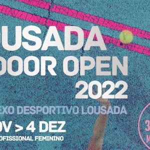 Cartaz Lousada Indoor Open 2022q