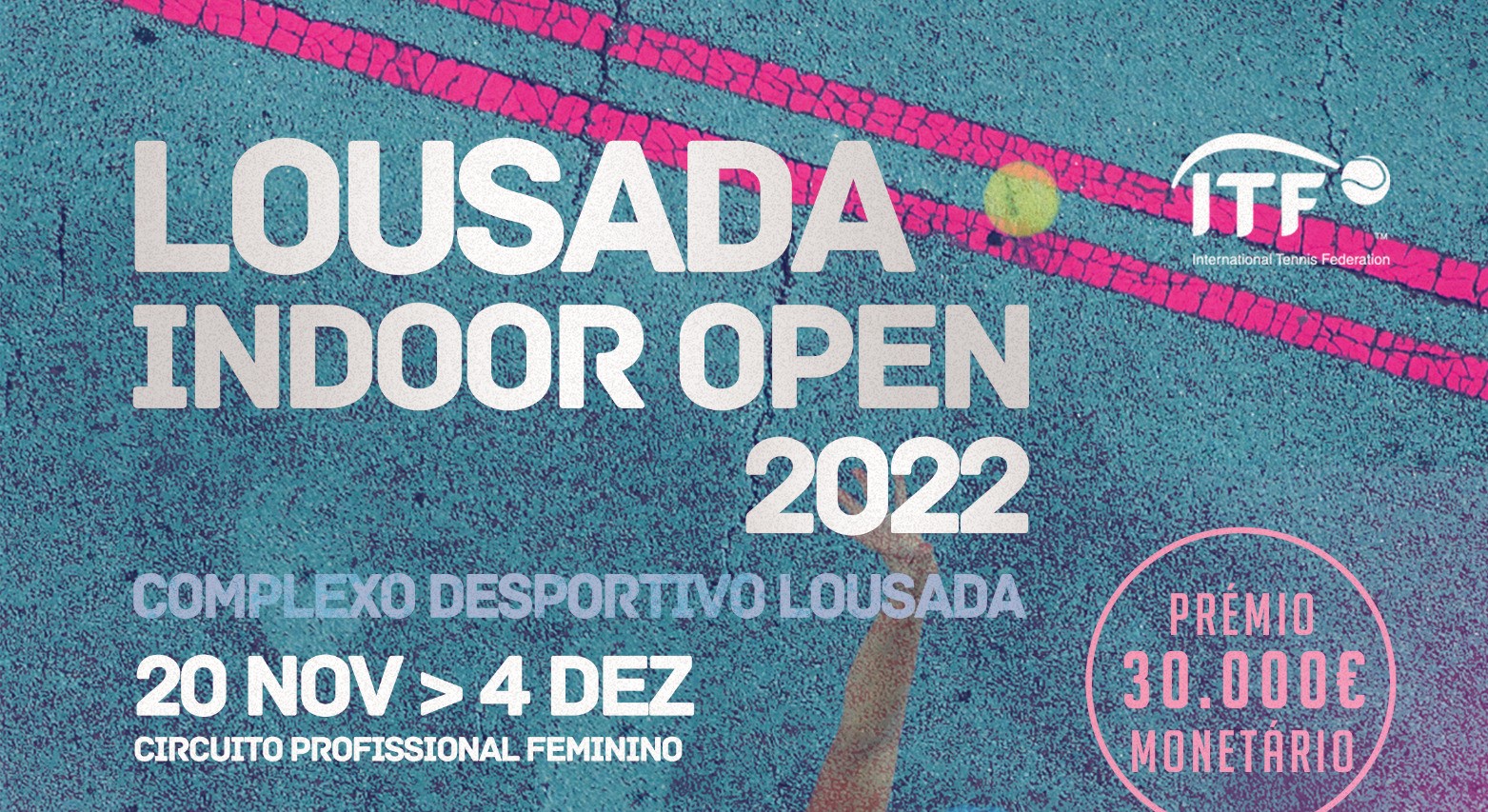 Cartaz Lousada Indoor Open 2022q