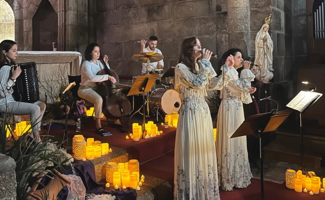 cantus dlma Iluminado Alma Ferreira concerto Pacos de Ferreira S. Martinho de Mancelos Amarante Rota do Romanico