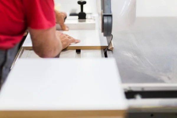 depositphotos 189782652 stock photo carpenter with panel saw and