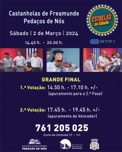 CASTANHOLAS DE FREAMUNDE FINAL ESTRELAS AO SABADO