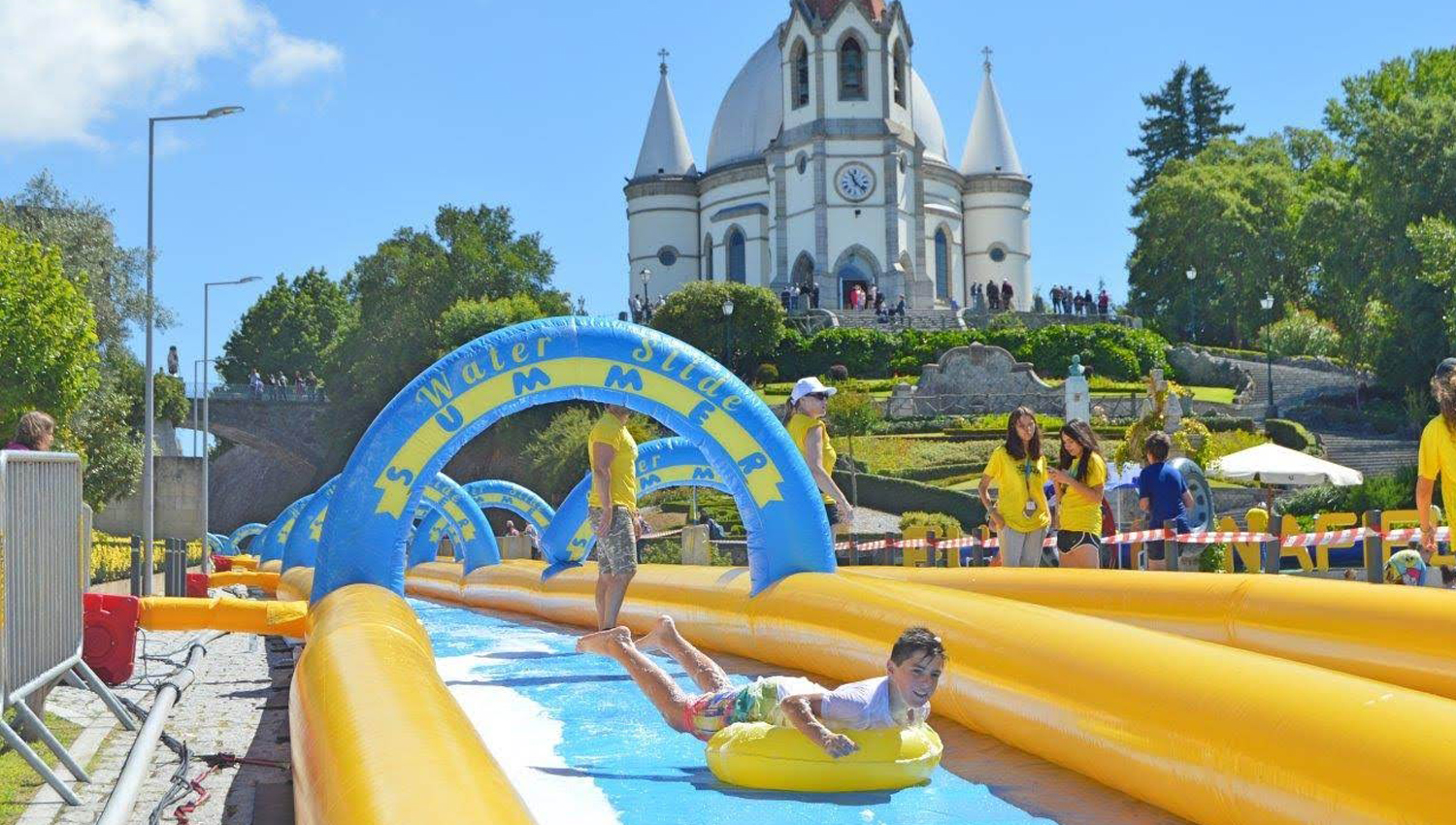 water slide summer1