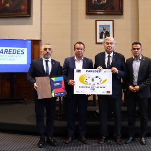 Paredes Candidata a Cidade Europeia do Desporto 2026