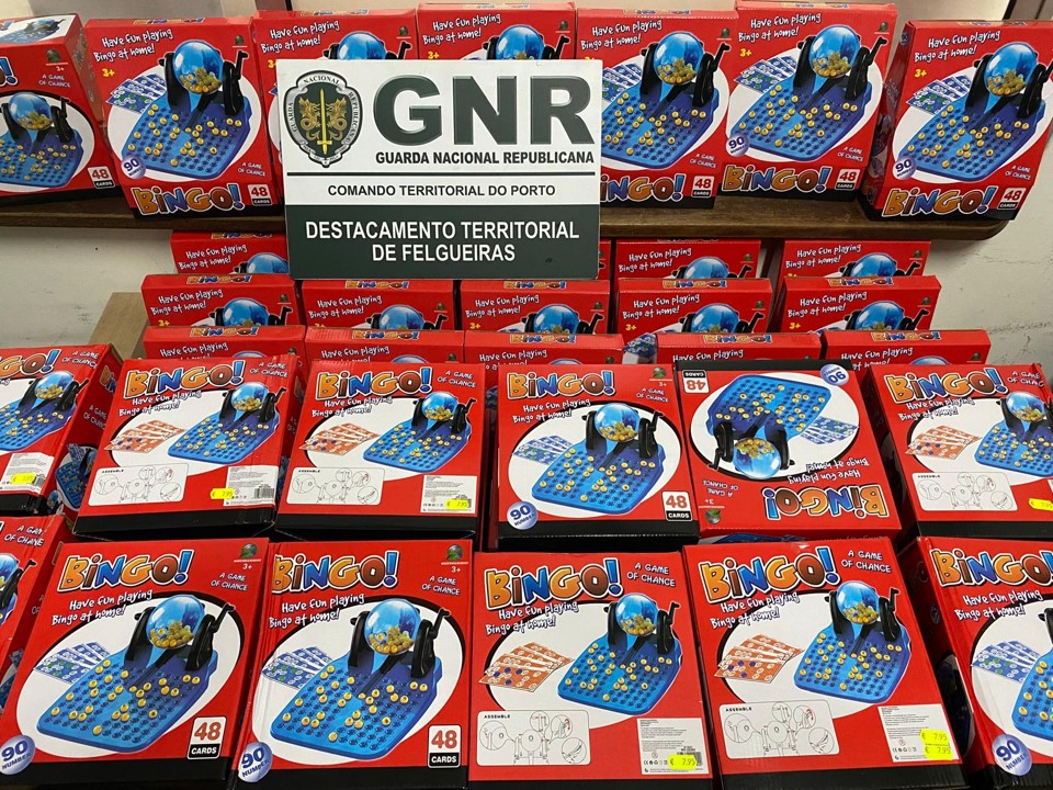 GNR Porto – Detido por venda de material de jogo ilegal