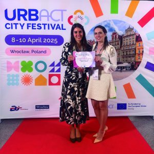 iPFR 799 ULT UNIDAS Rede Intermunicipal de Apoio a Vitima do Douro Tamega e Sousa reconhecida como Boa Pratica no URBACT City Festival 2025