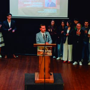iPFR 801 ACTU Miguel Moreira toma posse como presidente da JSD Pacos de Ferreira