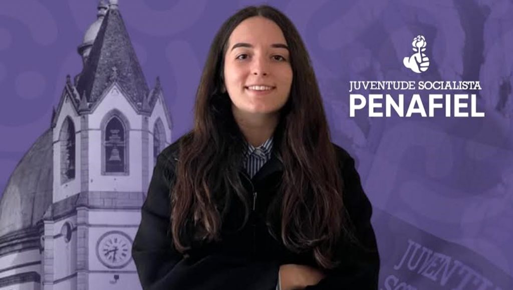 Isabel Ferraz e a nova presidente da Juventude Socialista de Penafiel