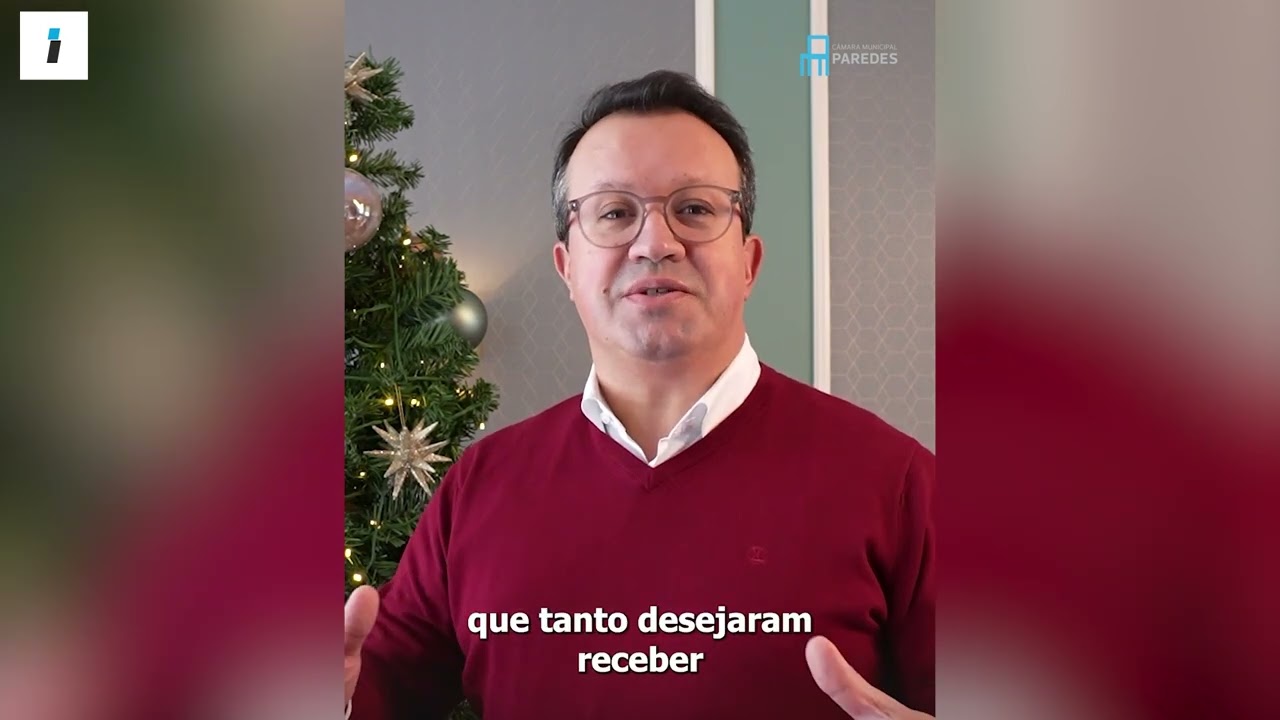mensagem de natal do presidente da camara municipal de paredes 1