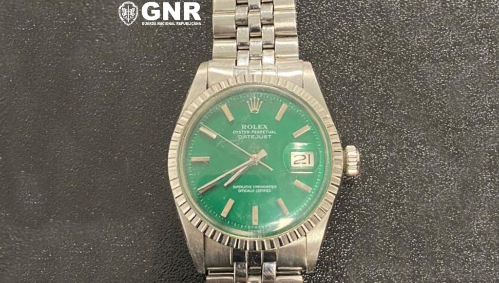 Autores de furto de relógio de 8 mil euros localizados em Penafiel 1 relogio 1