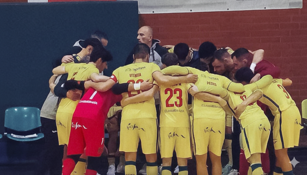 Futsal: Paços vence em Mogadouro e prepara "final" pela subida 1 Futsal pac fin