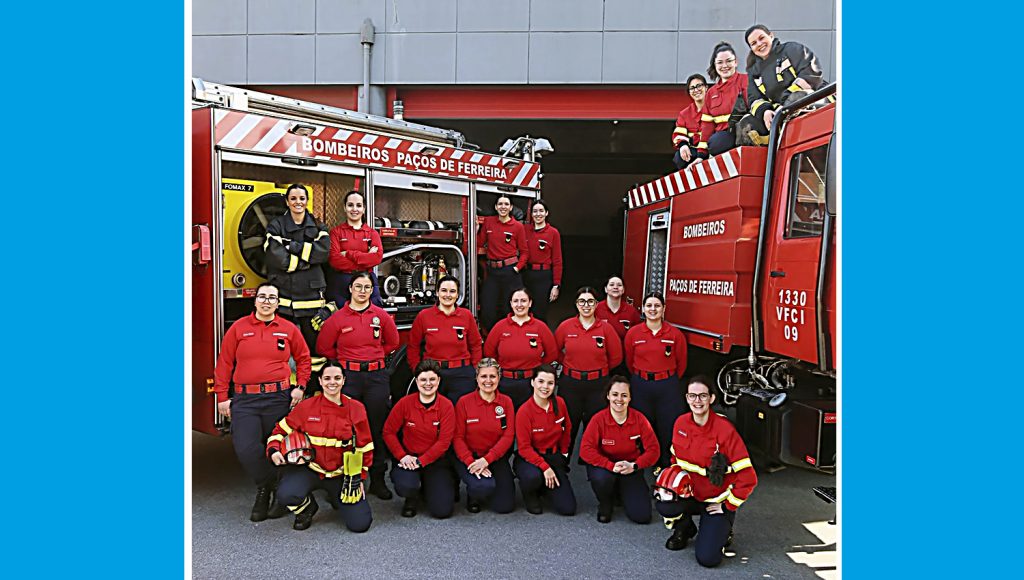 Mulheres representam 40% do corpo ativo dos Bombeiros de Paços de Ferreira 1 BombeirosPF fin