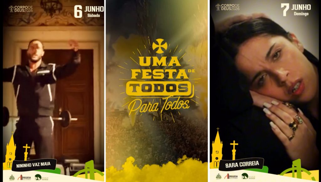 Comissão de Festas Revela Cartaz do Corpo de Deus 2026: Uma Celebração para Todos 1 CorpoDeDeus26