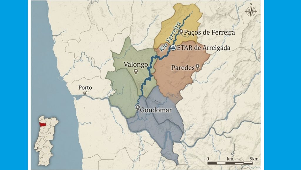 Valongo vai liderar nova associação intermunicipal para a recuperação integral do rio Ferreira 1 RioFerreira fin