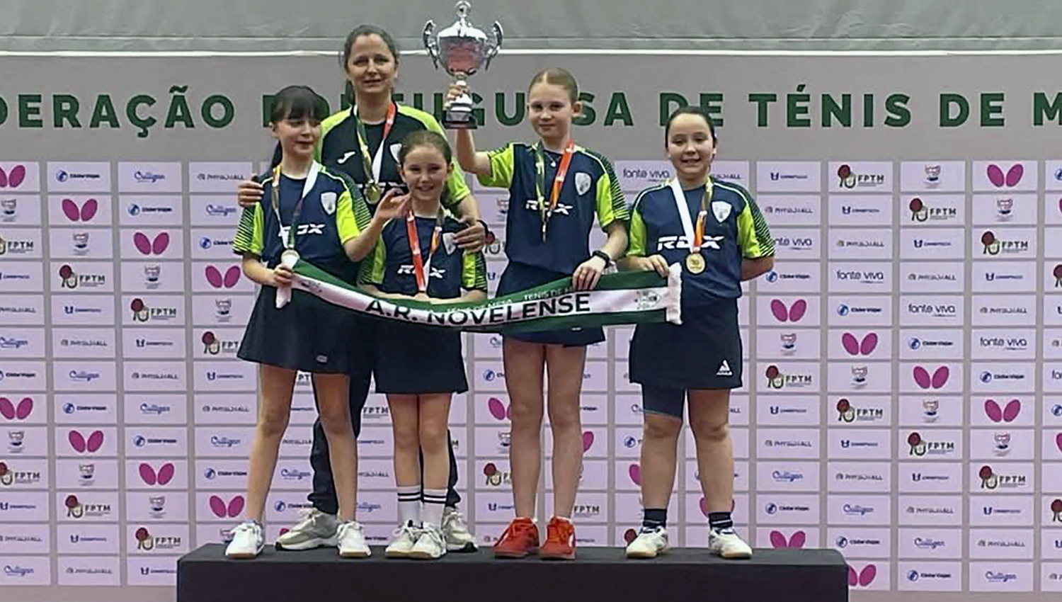 Associação Recreativa Novelense conquista Campeonato Nacional de Sub-11 Femininos 3 NovelenseSUB11 campea