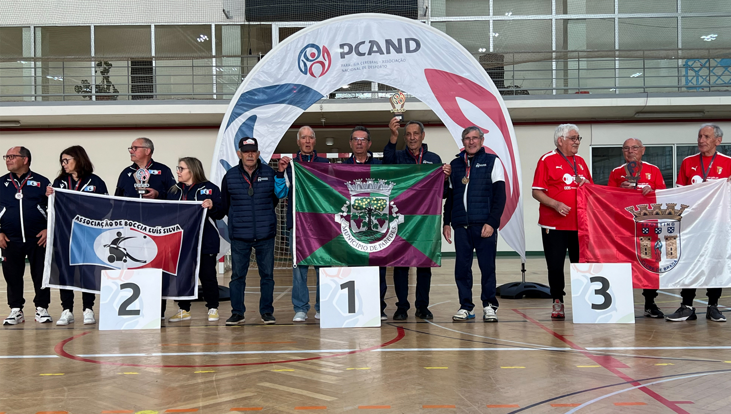 Paredes sagra-se Campeã Nacional de Boccia Sénior 3 boccia