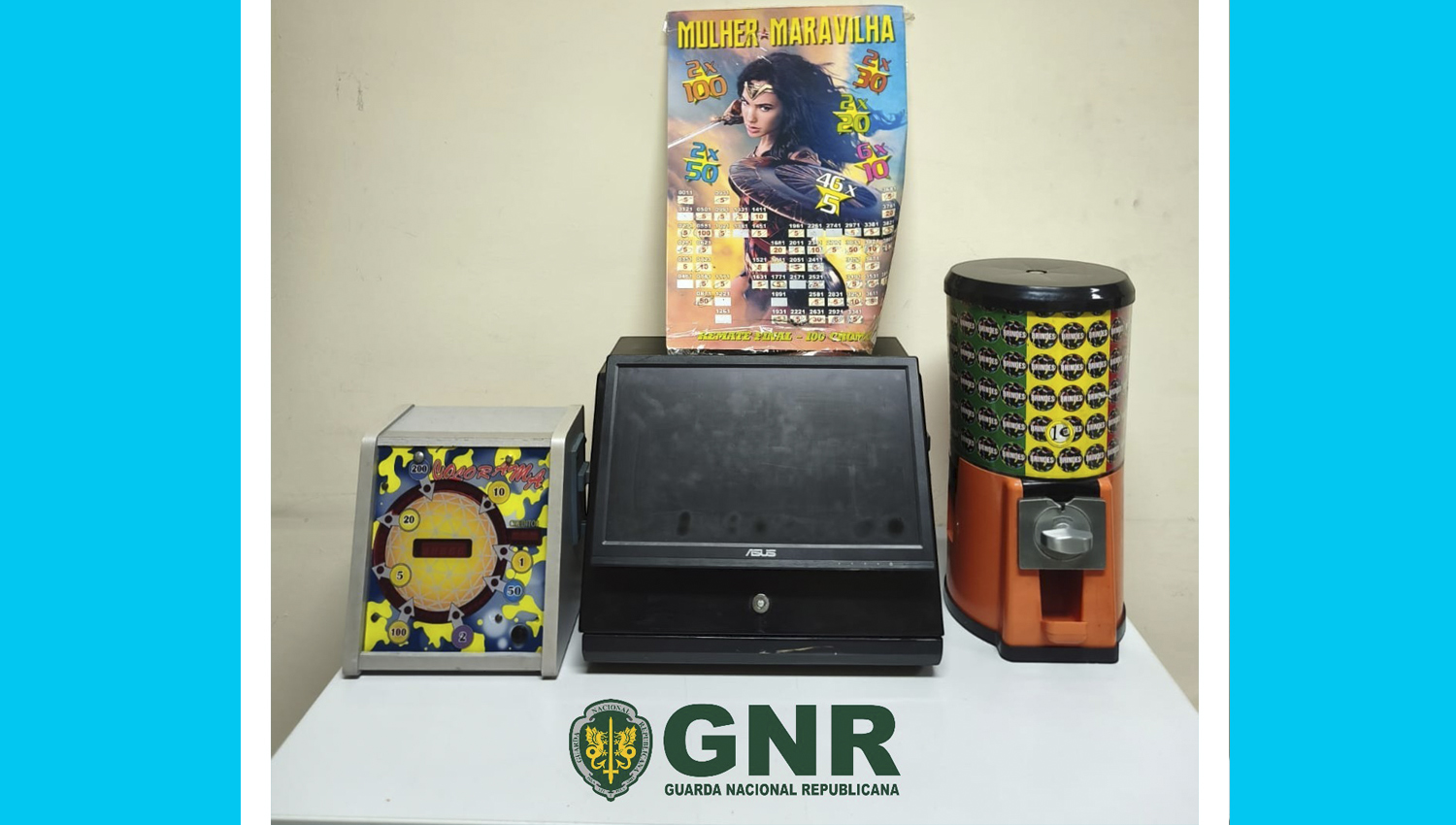 GNR deteta exploração de jogo ilegal em estabelecimento de Lousada 3 lousada 1