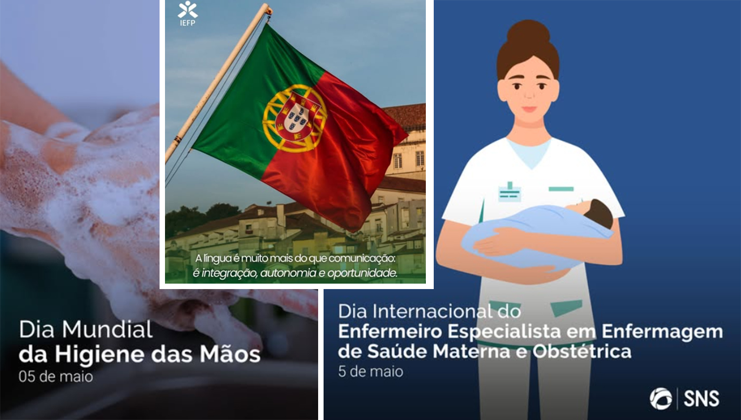 Saúde, Língua e Inclusão marcam efemérides do dia 5 de maio 3 DiaMundial5maio