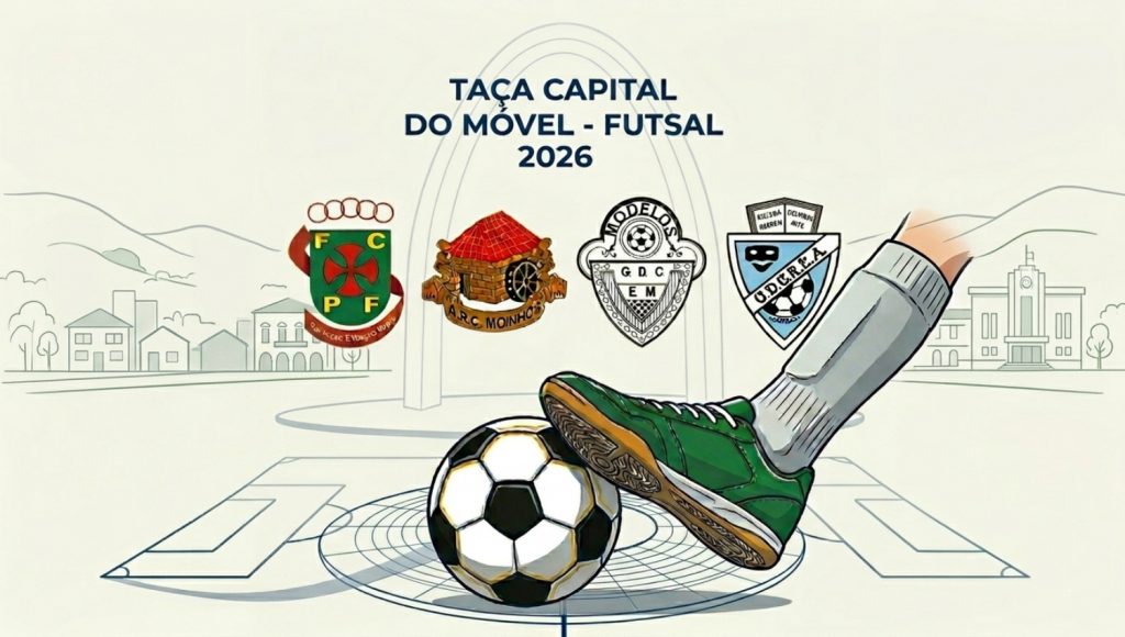 Futsal: Revelados o regulamento e o calendário da Taça Capital do Móvel 2026 1 FutsalCAPMOVEL