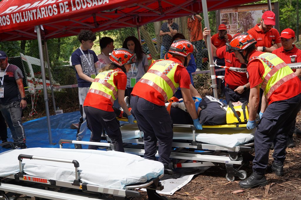 Lousada testa plano de emergência com simulacro de acidente grave que mobilizou 200 operacionais 1 RESVALOU4