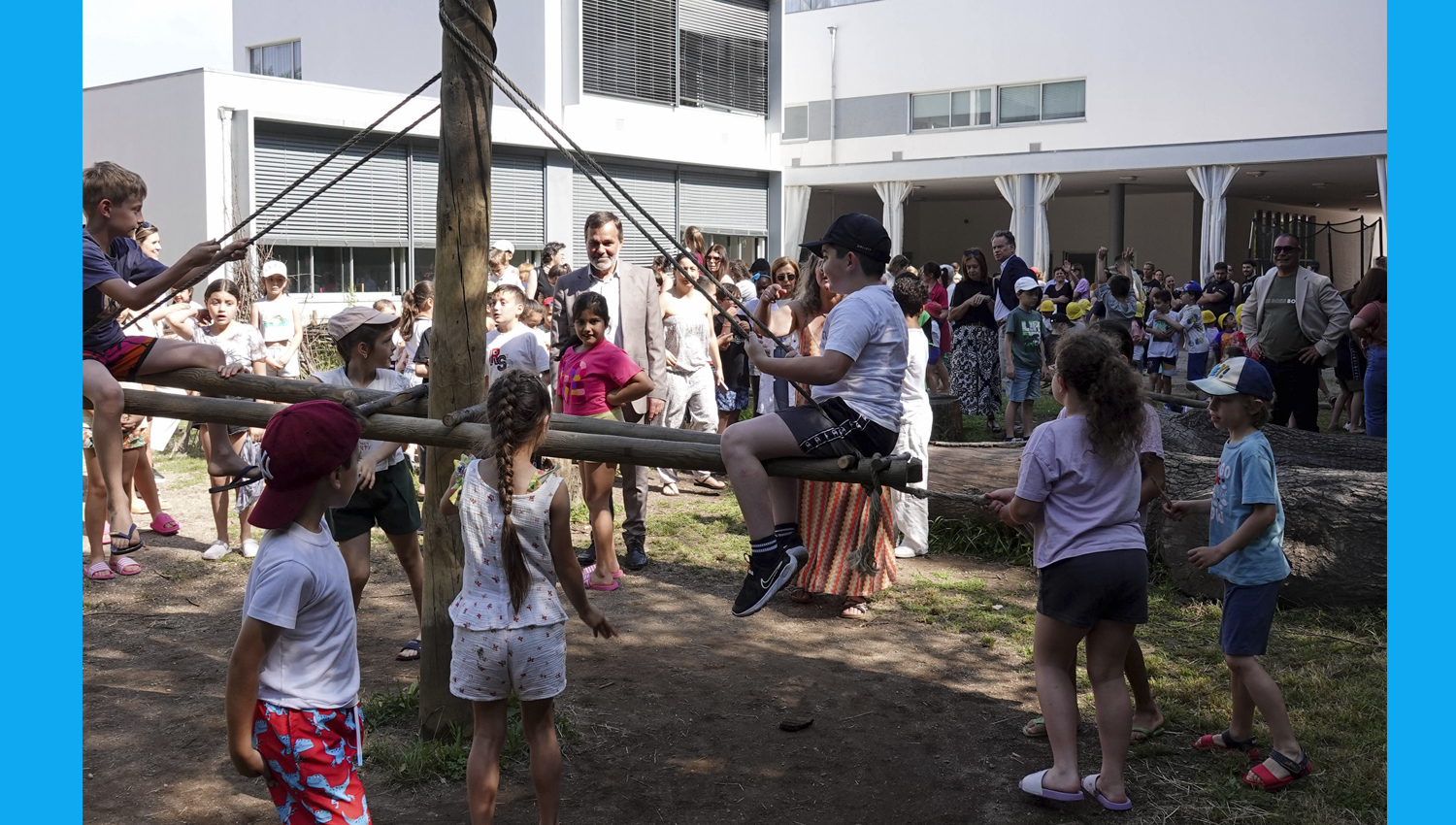 Escola de Arreigada inaugura recreio natural pioneiro em Portugal 3 arreigada