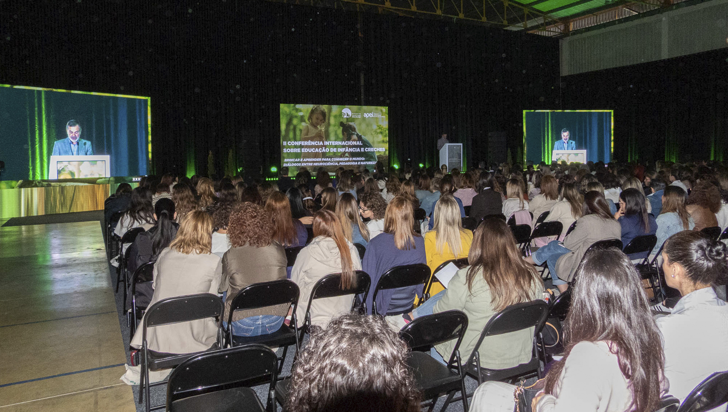 Paços de Ferreira reúne mais de 700 profissionais para debater o futuro da educação de infância 3 conferencia