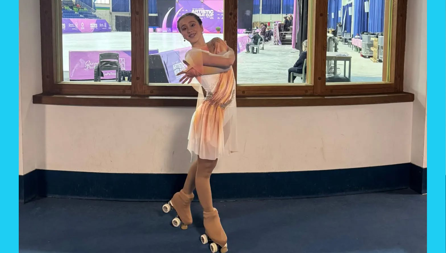 Atleta pacense no pódio da Taça do Mundo em patinagem artística 3 leonor