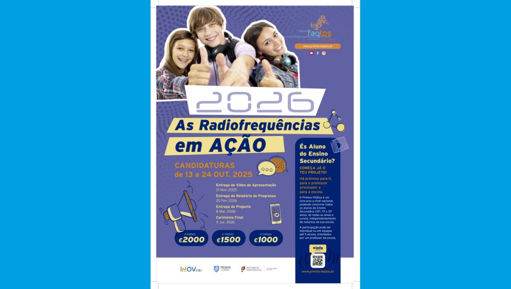 Prémio FAQtos 2026: Escolas de Penafiel e Paredes garantem lugar na final nacional de ciência 1 RadioFrequencia escolas
