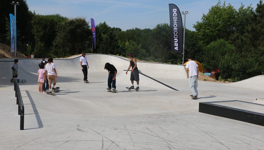 Paredes sobre rodas: Novo Skate Park nasce da vontade dos jovens no Parque da Cidade 1 skate park 1