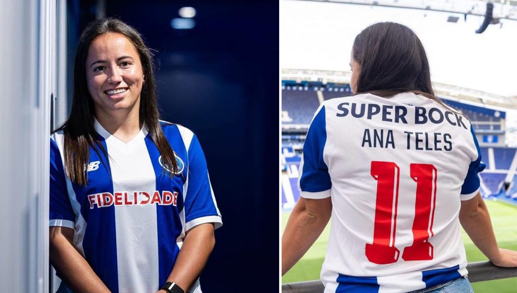 Ana Teles, natural de Sousela e formada no SC Freamunde, assina pelo FC Porto 1 AnaTeles FCP final