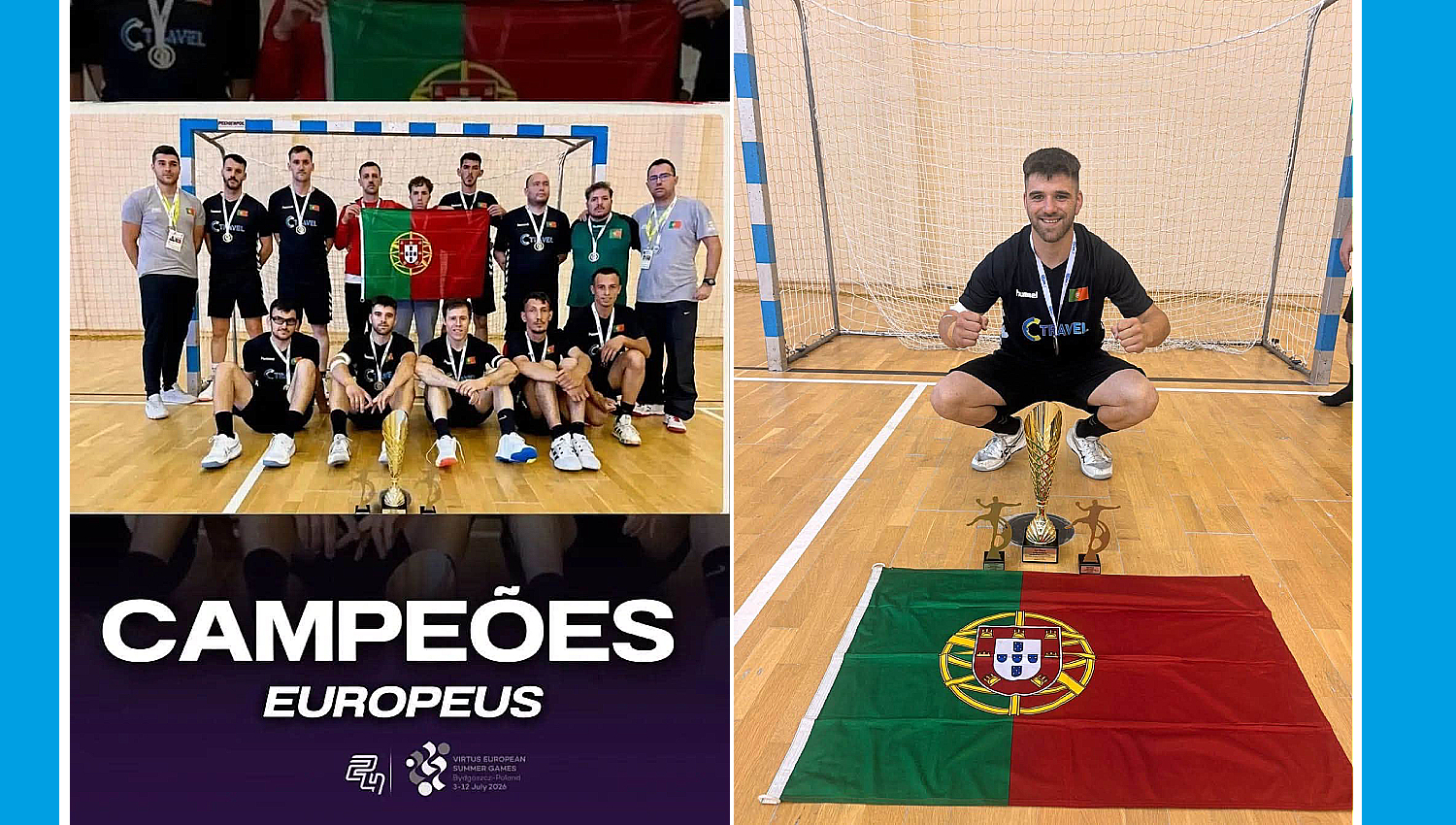 Atleta do CA Penafiel brilha no Ouro Europeu no Andebol nos «Virtus Games" 3 CAP AndebolMicaPinto