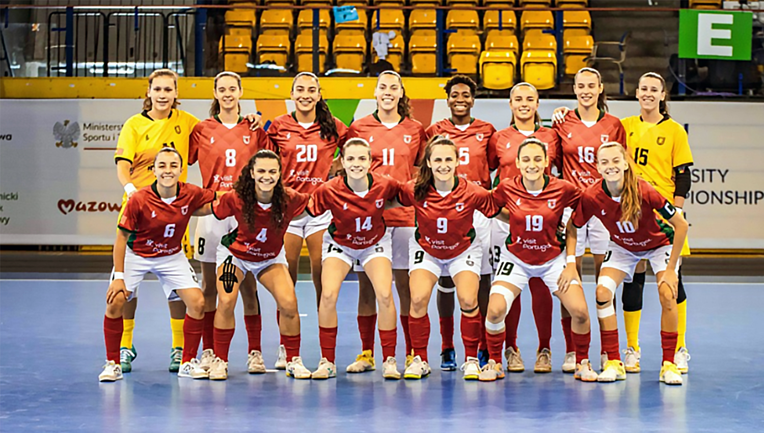 Inês Couto confiante para a final desta tarde do Mundial Universitário frente ao Brasil 3 POR SeleUniv26
